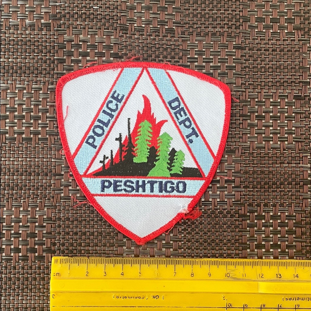 Peshtigo Police Dept Embroidered Patch